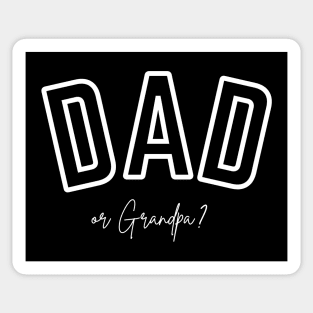 Funny Dad Gift | Older Dad | Father's Day | New Dad | GenX Sticker